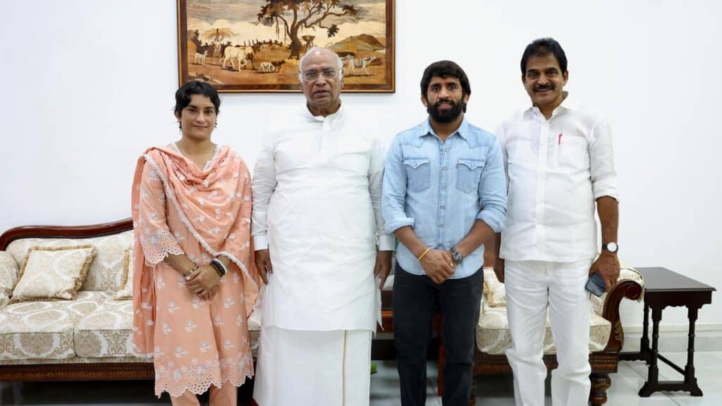Vinesh Phogat और Bajrang Puniya